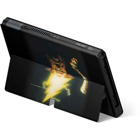 DC Comics Justice Society of America #23 Cover Painting Black Adam Original Art by Alex Ross Nintendo Switch OLED (2021) Skin